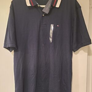 Tommy Hilfiger Navy Polo Shirt for Men